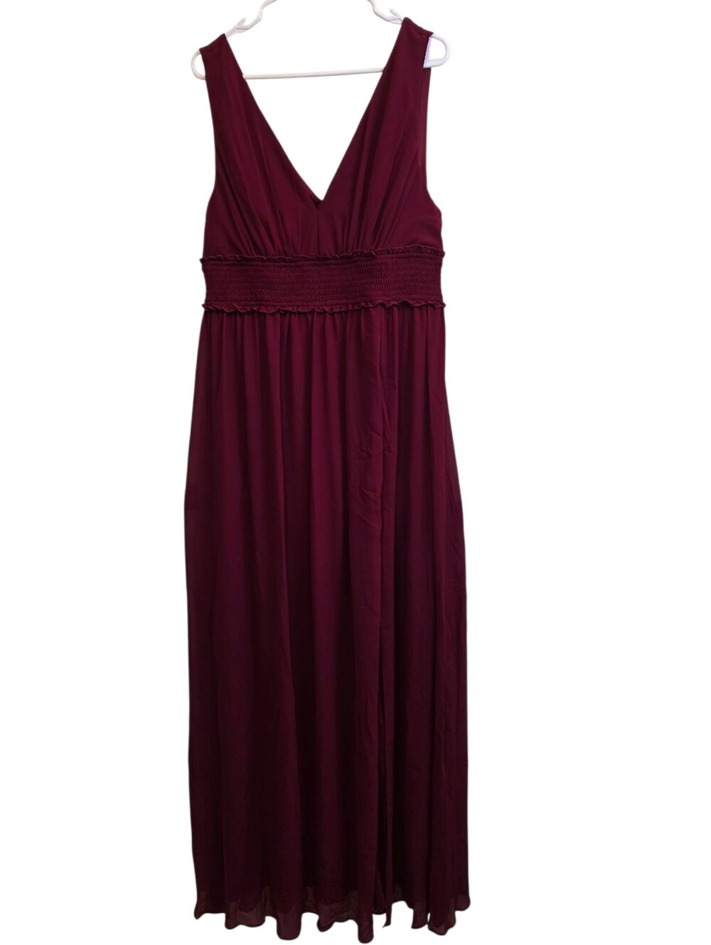 EverPretty NWT SORAYA Sleeveless V-Neck Empire Waist High-Slit Evening Gown 12